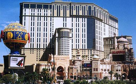 Paris Casino and Aladdin Hotels, Las Vegas, Nevada